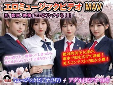 d_697403エロミュージックビデオ  ミュージックビデオ（MV）＋アダルトビデオ（AV）   音、歌詞、映像がリンクする！  曲の盛りあがりに合わせて美少女達が露出！ 「絶対的美少女」「思いが溢れ出る  愛が止まらない」｜ランキング上位作品｜